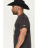 Image #2 - Levi's Men's Archival Desert Cowboy Short Sleeve Graphic T-Shirt, Black, hi-res