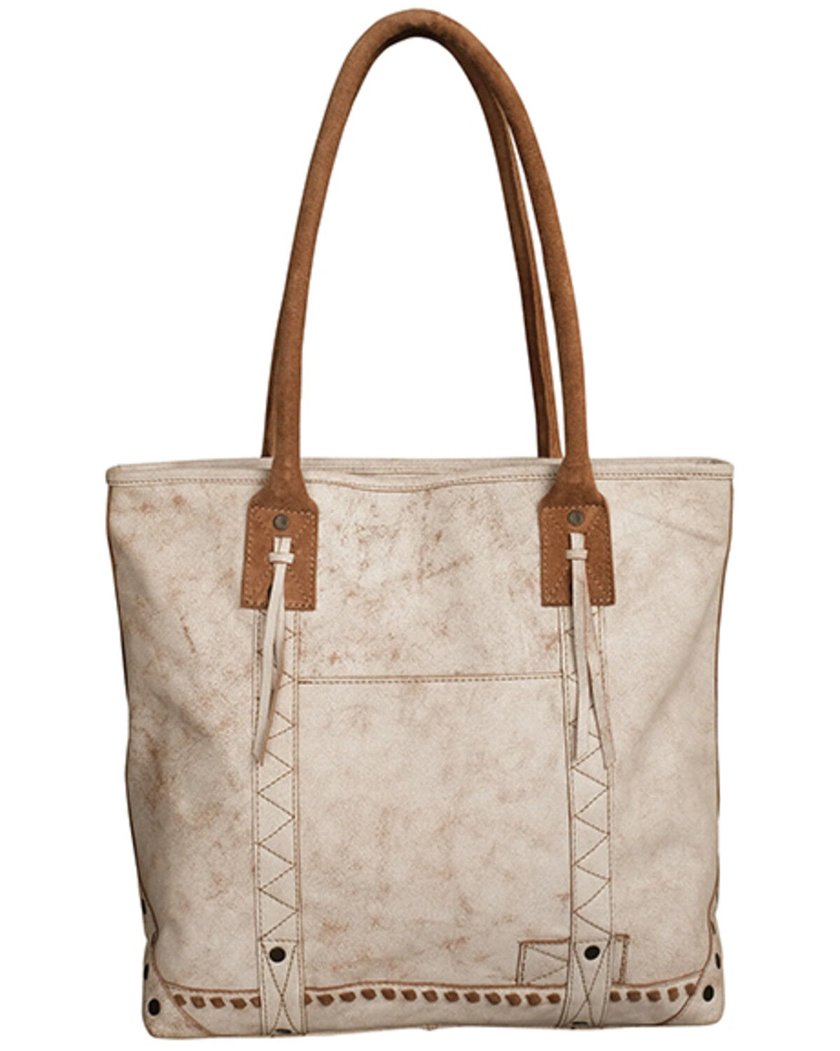Image #2 - STS Ranchwear By Carroll Cremelllo Tote, Tan, hi-res