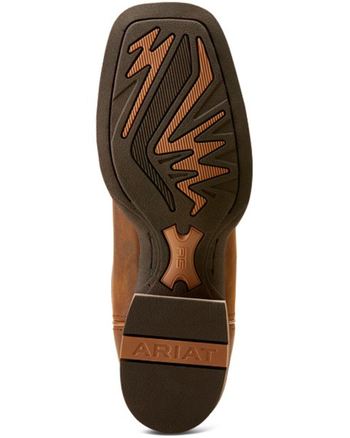 Image #5 - Ariat Women's Olena Performance Western Boots - Broad Square Toe, Brown, hi-res