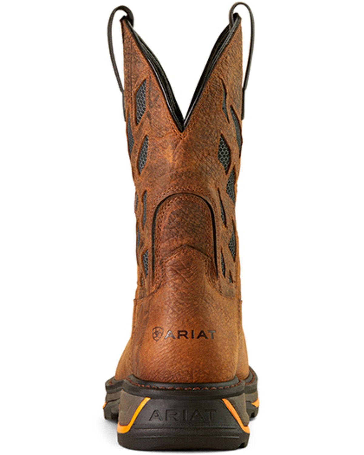 Image #3 - Ariat Men's Big Tread VentTEK Work Boots - Composite Toe, Brown, hi-res