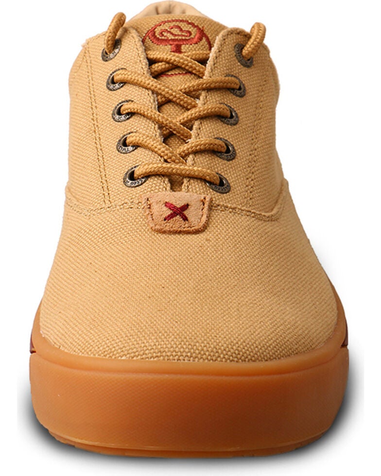 Hooey Lopers by Twisted X Men�s Beige Canvas Casual Shoes