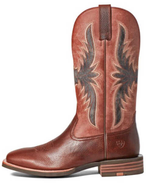 Ariat Men's Crosswire Hickory Western Performance Boots - Square Toe, Brown, hi-res