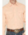 Image #3 - Wrangler X Cody Johnson Men's Solid Long Sleeve Pearl Snap Western Shirt, Orange, hi-res