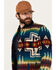 Pendleton Men's Quilted Gorge Southwestern Snap Jacket, Royal Blue, hi-res