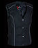 Image #2 - Milwaukee Leather Women's Stud & Wing Embroidered Vest - 5X , , hi-res