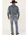Image #4 - Cody James Core Men's Wild Ride Light Wash Performance Stretch Slim Straight Jeans, , hi-res