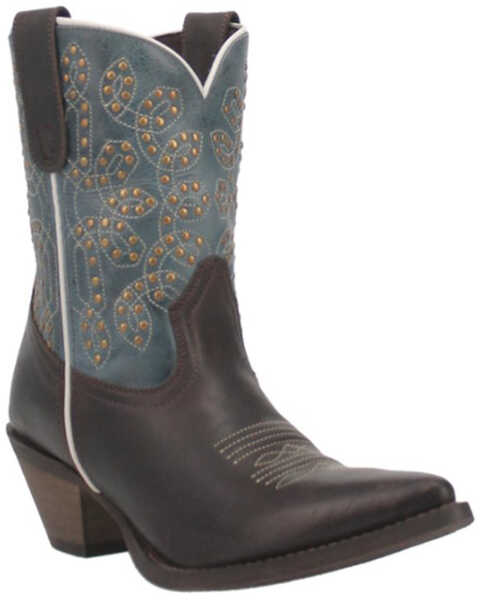 Laredo Women's Randee Western Boots - Snip Toe, Chocolate, hi-res