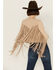 Image #4 - Shyanne Women's Whip Stitch Fringe Suede Jacket , Taupe, hi-res