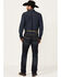Image #3 - Cody James Men's Shadow Dark Wash Crinkled Slim Straight Stretch Denim Jeans, Dark Wash, hi-res