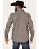 Image #4 - Moonshine Spirit Men's Sunset Geo Print Long Sleeve Snap Western Shirt, Grey, hi-res