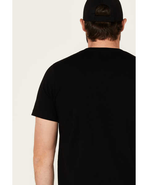 Image #5 - Tin Haul Men's Co. In Circle Vintage Logo Short Sleeve T-Shirt , Black, hi-res