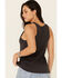 Wrangler Women's Desert Wolf Diamond Graphic Tank Top, , hi-res