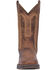 Image #4 -  Laredo Men's Bennett Western Boots - Square Toe, Tan, hi-res