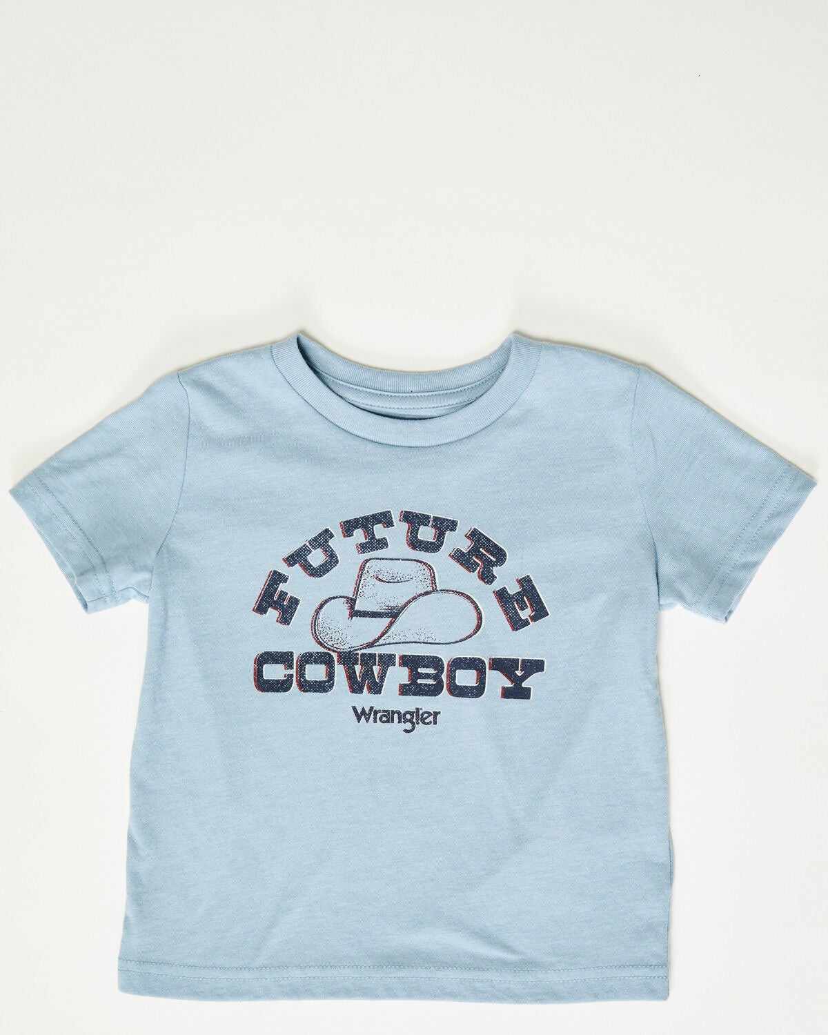 Wrangler Toddler Boys' Future Cowboy Short Sleeve Graphic T-Shirt, Blue, hi-res