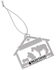 Image #2 - Montana Silversmiths Good Tidings Ornament, Silver, hi-res