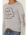 Image #3 - Wrangler Boys' Logo Long Sleeve Graphic T-Shirt, Grey, hi-res