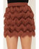 Image #4 - Shyanne Women's Fringe Flapper Mini Skirt, Brown, hi-res