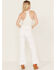 Rolla's Women's High Rise East Coast Ankle Flare Jeans , White, hi-res