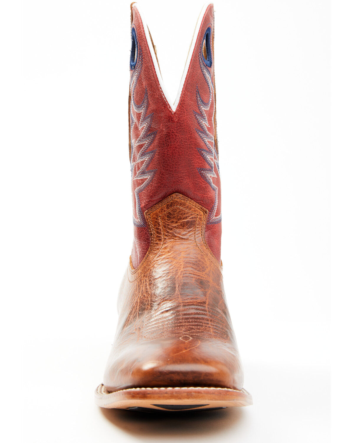 Image #4 - Cody James Men's Union Xero Gravity Performance Western Boots - Broad Square Toe, Red, hi-res