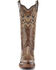 Image #3 - Circle G Women's Honey Side Embroidered Boots - Snip Toe, Honey, hi-res
