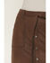 Image #4 - Shyanne Women's Taylor Distressed Faux Leather Belted Mini Skirt, Brown, hi-res