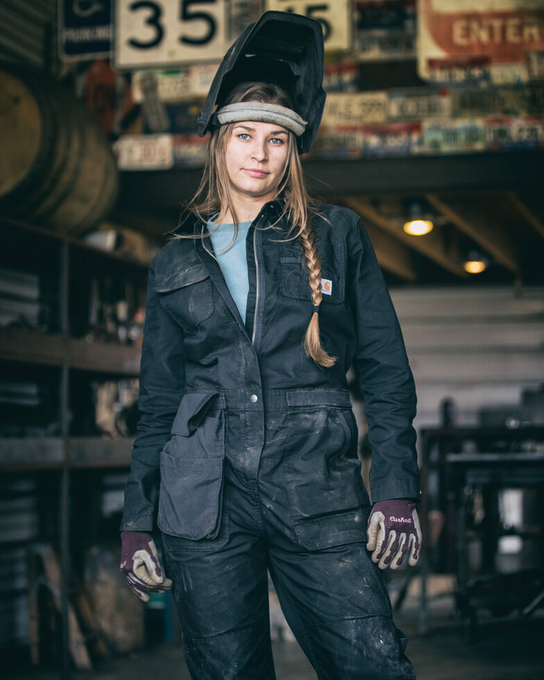Carhartt Women S Black Smithville Coveralls Sheplers