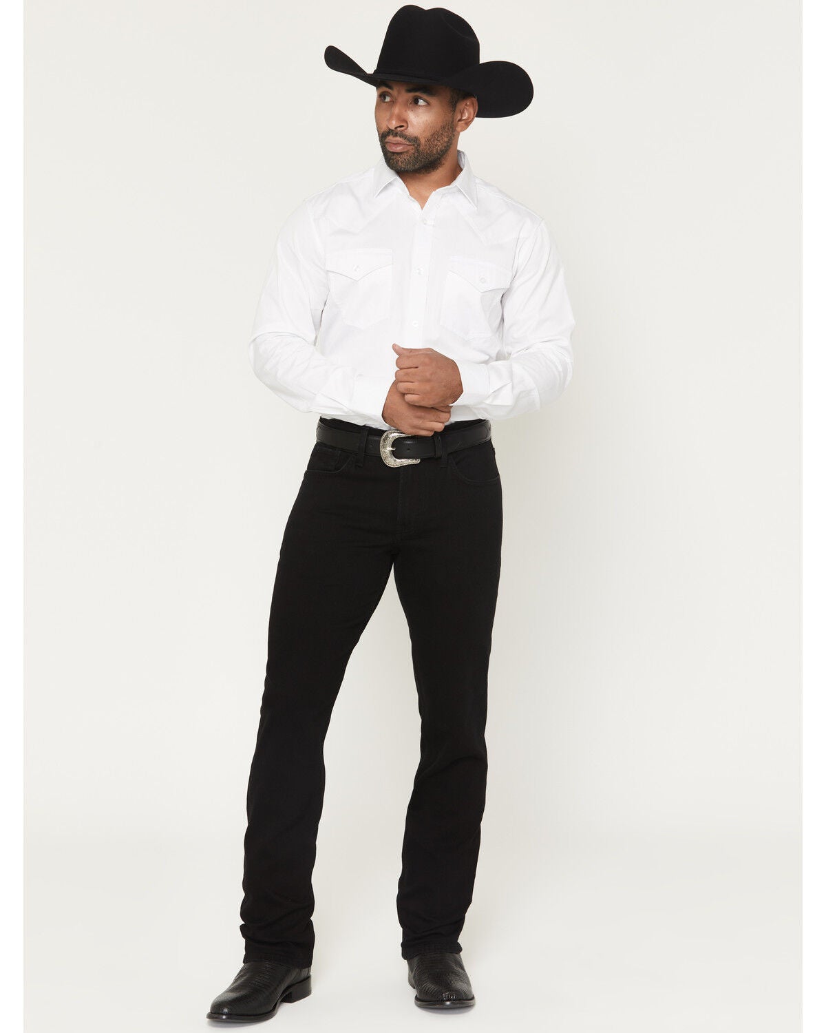 Image #1 - Cody James Black 1978&reg; Men's Lawson Wash Tyler Slim Straight Stretch Denim Jeans, Black, hi-res