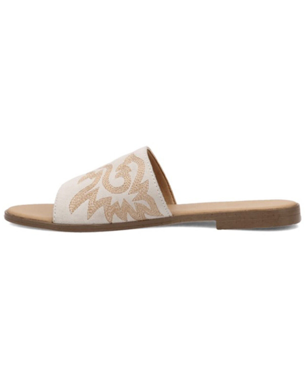 Image #3 - Dingo Women's Lasso Sandals, White, hi-res