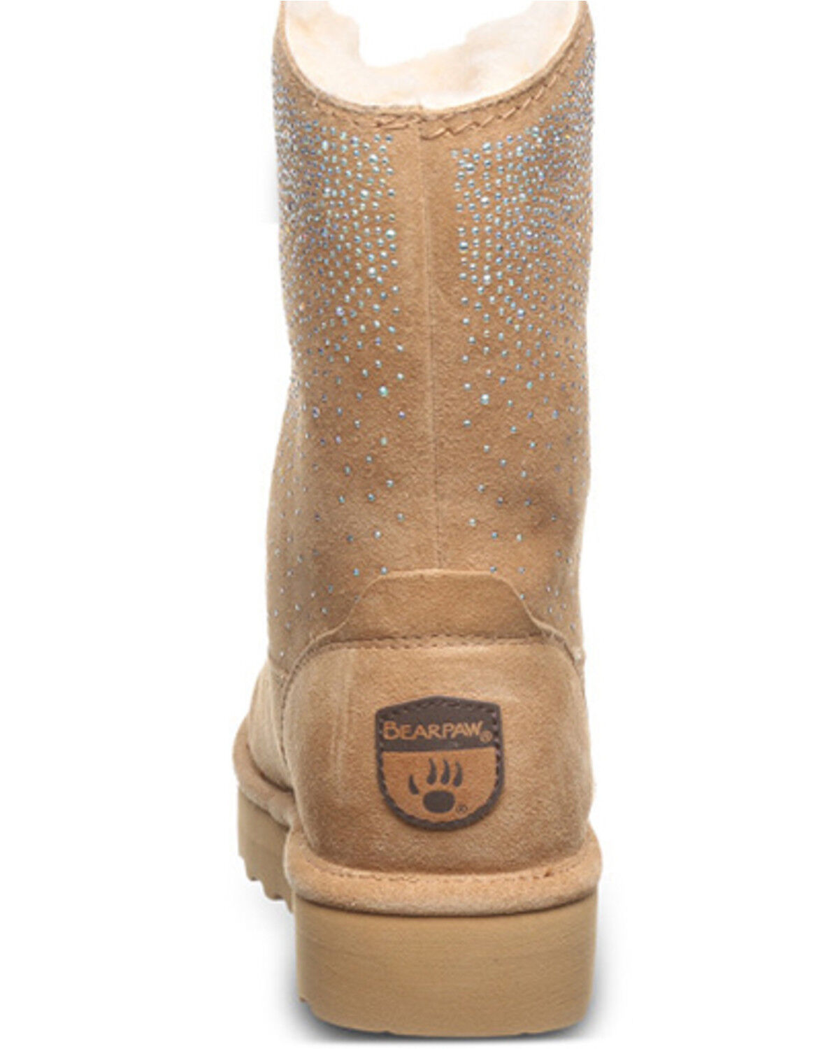 Image #5 - Bearpaw Women's Glam Platform Lo Casual Boots, Tan, hi-res
