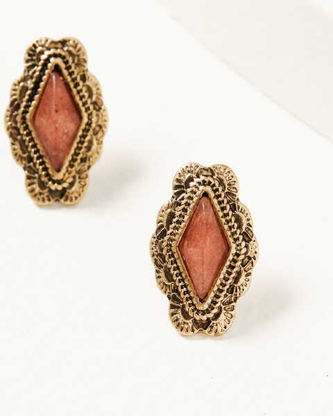 Image #3 - Shyanne Women's Golden Hour Choker & Earrings Jewelry Set, Gold, hi-res