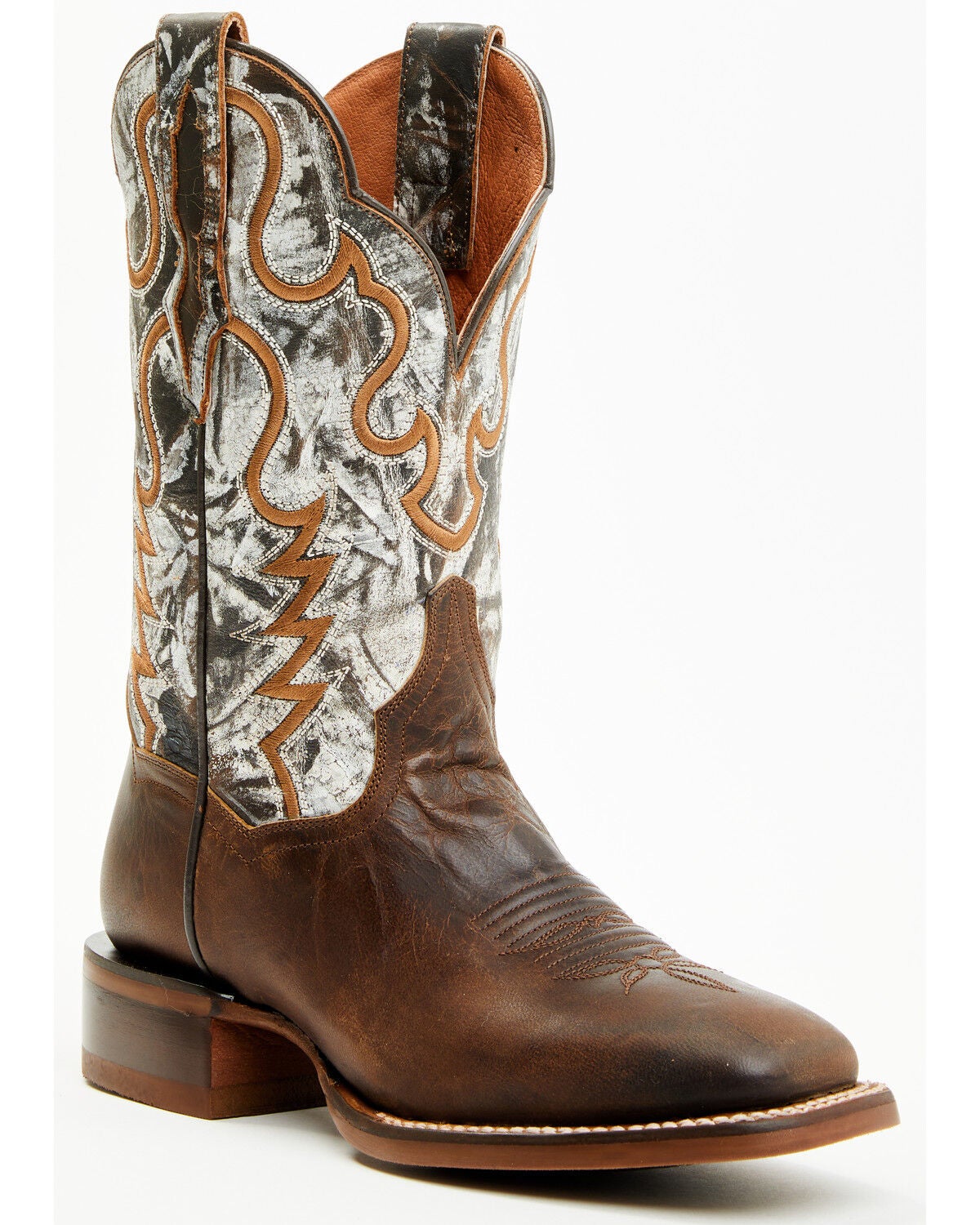 Dan Post Women's Tess Performance Western Boots - Square Toe, Brown, hi-res