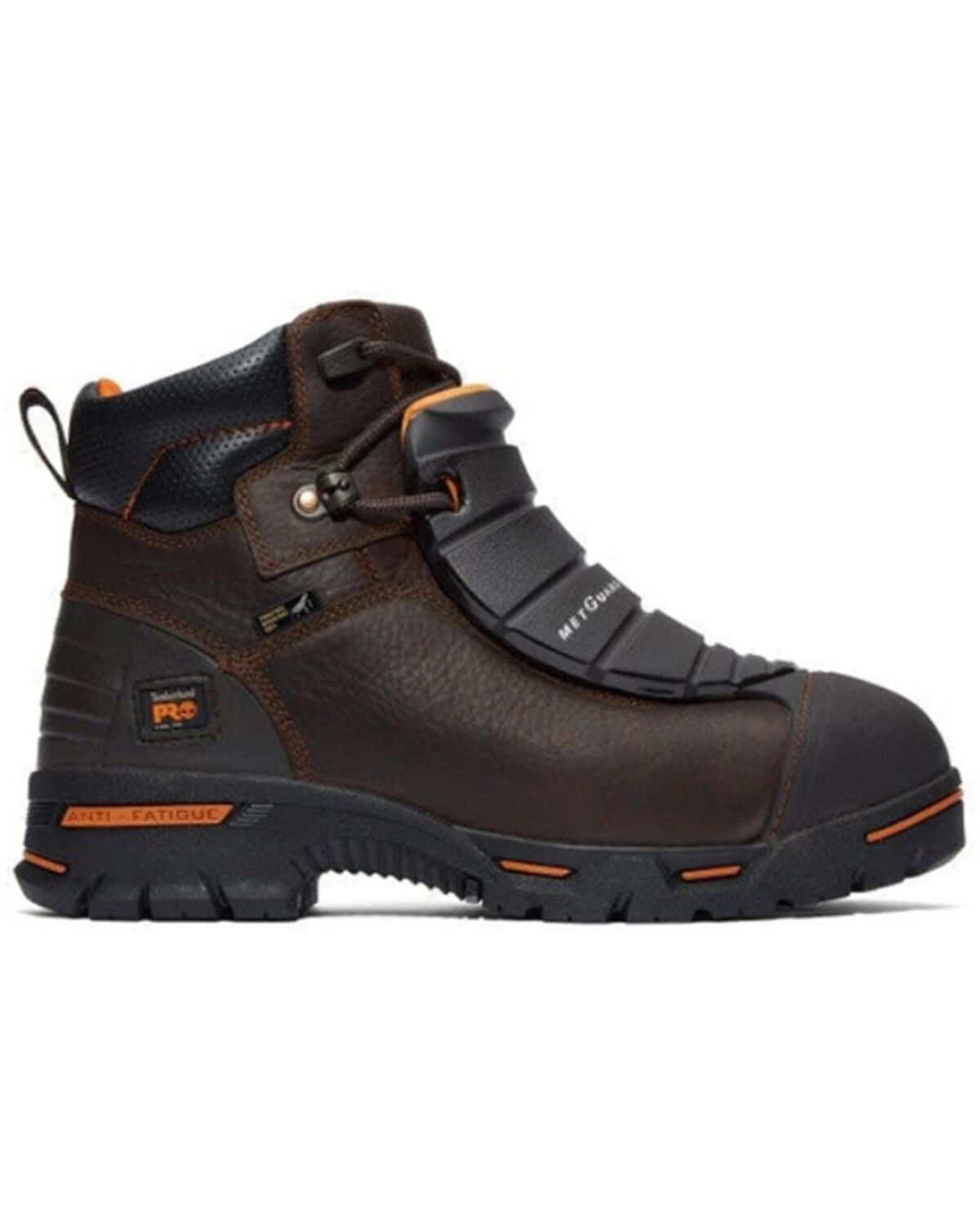 Image #2 - Timberland PRO Men's 6" Endurance Met Guard Work Boots - Steel Toe, Brown, hi-res