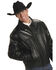 Image #1 - Roper Lamb Nappa Bomber Jacket - Big & Tall, Black, hi-res