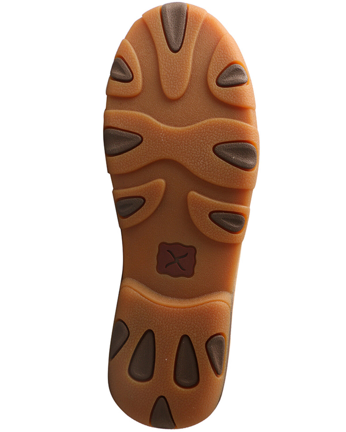 Image #6 - Twisted X Women's Tooled Chukka Driving Mocs, Brown, hi-res