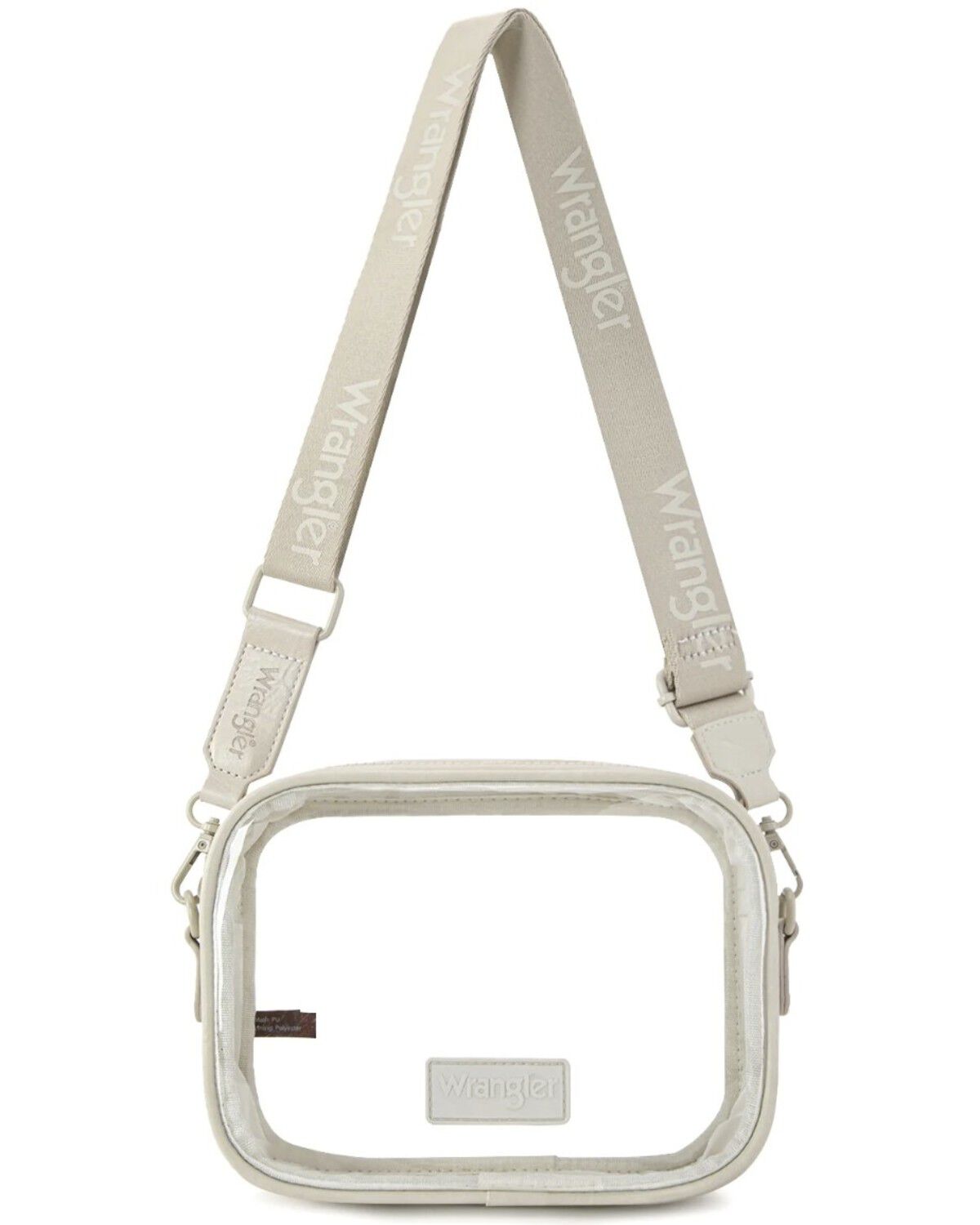 Image #2 - Wrangler Women's Mini Clear Crossbody Bag, Beige, hi-res