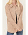 Image #3 - Idyllwind Women's Daiseta Genuine Suede Shacket, Beige/khaki, hi-res