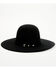 Image #3 - Serratelli Salinas 20X Felt Cowboy Hat, Black, hi-res