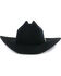 Image #2 - George Strait by Resistol Logan 6X Felt Cowboy Hat, Black, hi-res