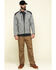 Image #6 - Ariat Men's FR Caldwell Zip-Up Work Sweater Jacket - Big , Charcoal, hi-res