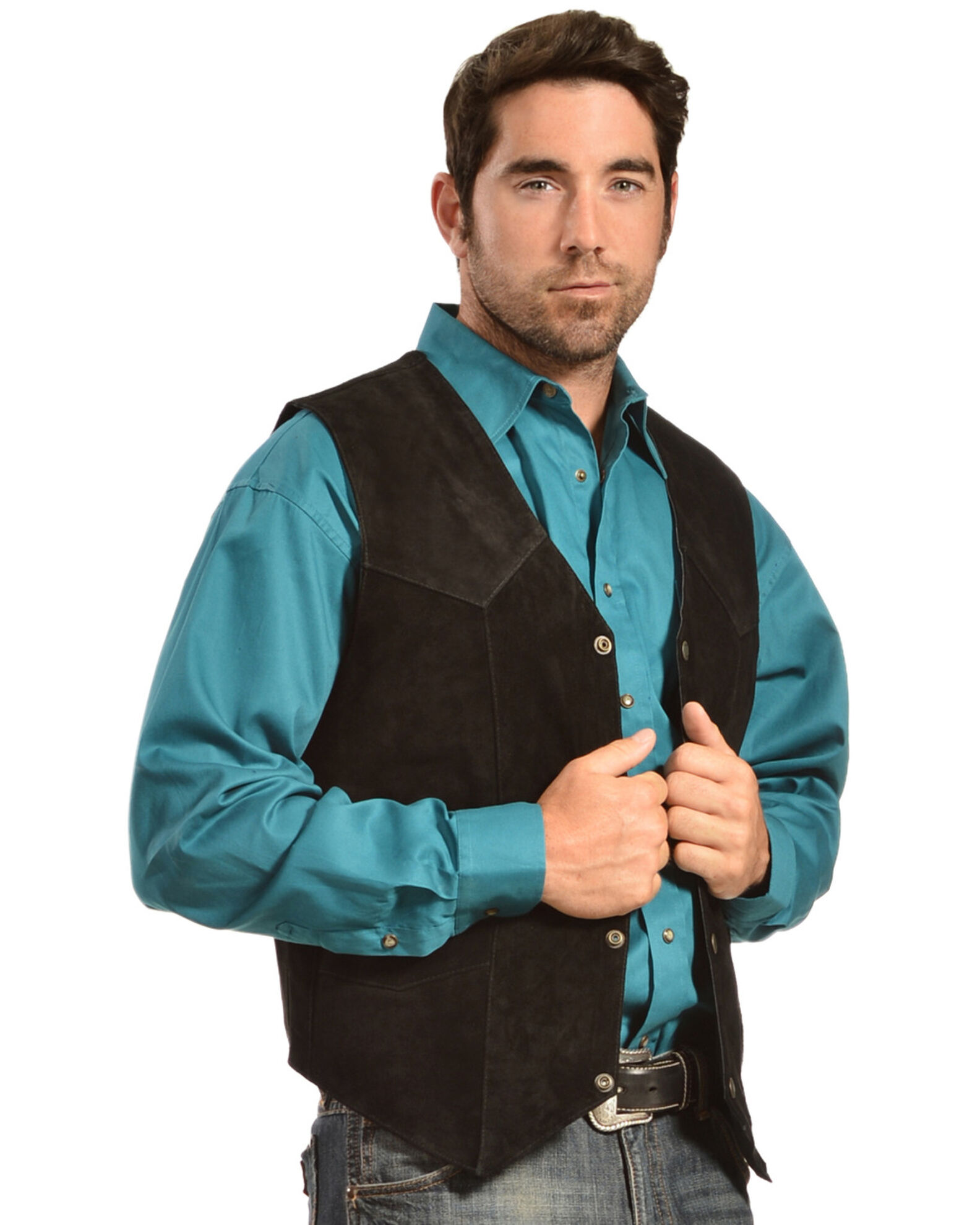 Cowboy style vest new arrivals