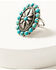 Image #4 - Shyanne Women's Moonbeam Turquoise & Silver 5-Piece Ring Set, Turquoise, hi-res