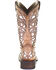 Corral Girls' Shiny Inlay Western Boots - Square Toe, Tan, hi-res