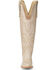 Image #4 - Justin Women's Verlie Vintage Tall Western Boots - Snip Toe, Cream, hi-res