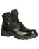 Image #1 - Rocky Women's AlphaForce 6" Waterproof Duty Boots - Round Toe, Black, hi-res