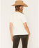 Image #4 - Blended Women's Boot Print Short Sleeve Graphic Tee, Cream, hi-res