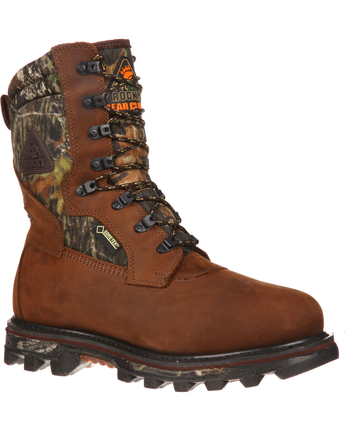 Image #1 - Rocky Men's 10" Arctic BearClaw Gore-Tex Waterproof Insulated Outdoor Boots, Brown, hi-res