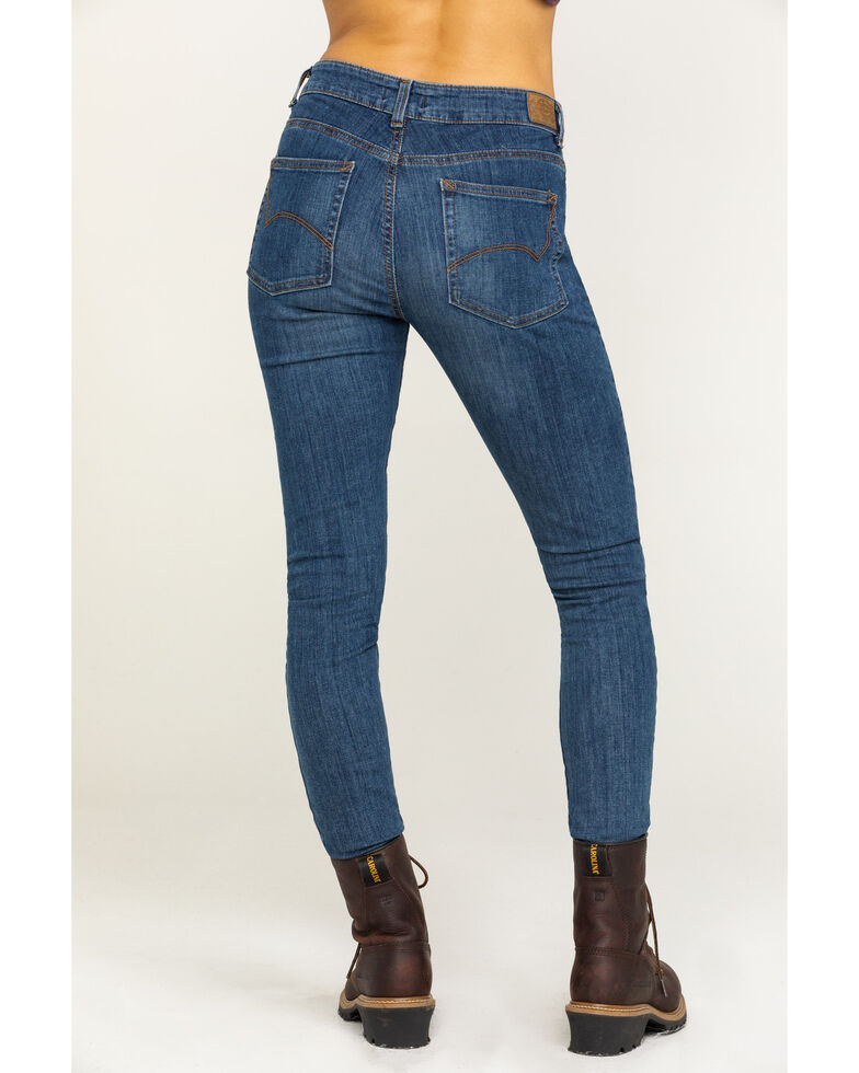 Dickies Women's Perfect Shape Denim Skinny Jeans, Indigo, hi-res