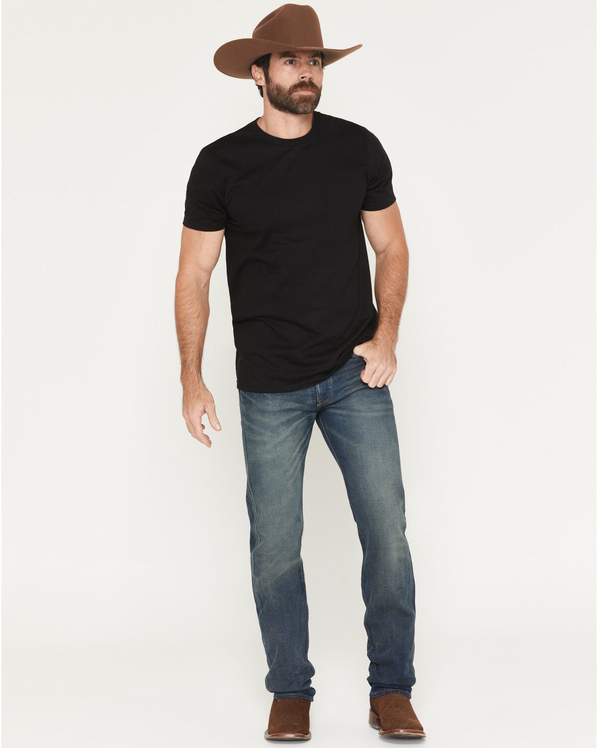 Image #1 - Levi's Men's 501&reg; Original Fit Straight Denim Jeans, Dark Wash, hi-res