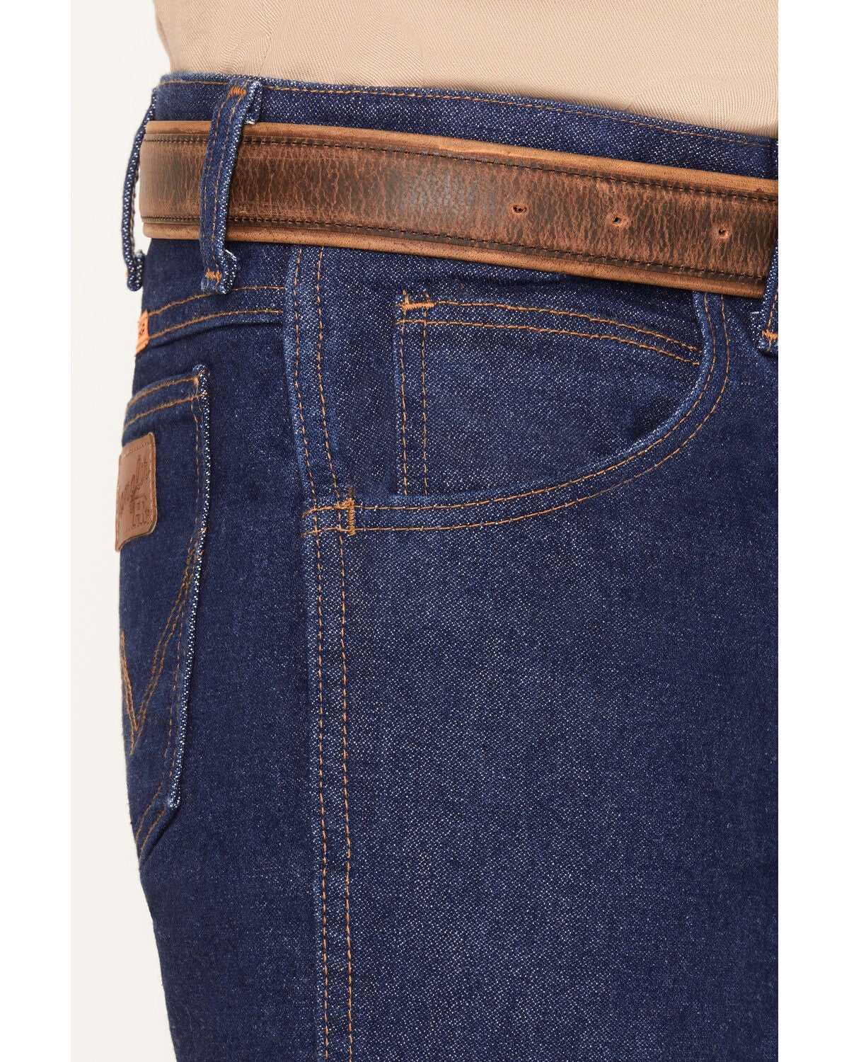 Image #2 - Wrangler Men's FR Slim Fit Straight Jeans, , hi-res