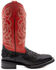 Image #2 - Ferrini Men's Kai Performance Western Boots - Broad Square Toe , Black, hi-res